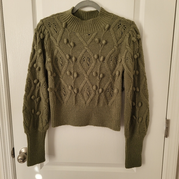 Chelsea & Violet Sknit sweater sage green size S - Picture 4 of 4
